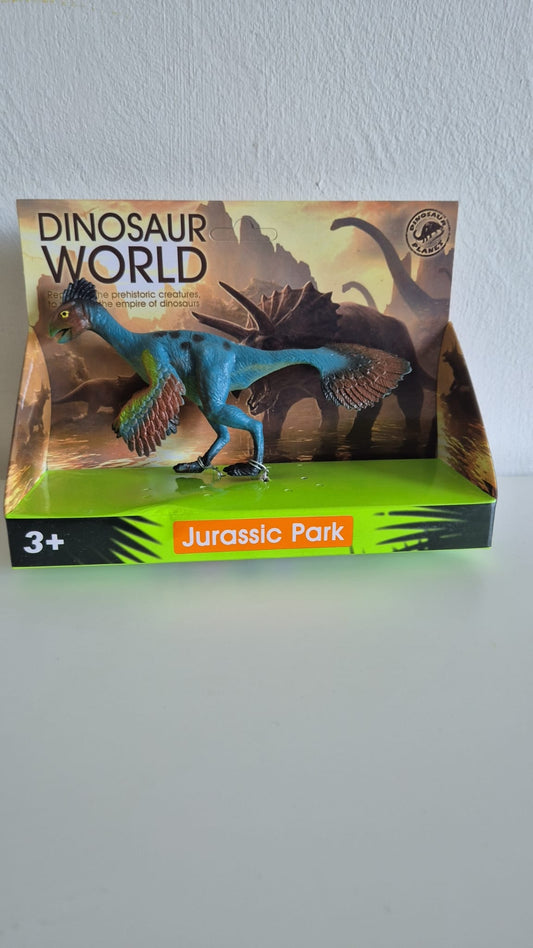 Blauw dinosaurusfiguur in Jurassic Park speel set β speelgoed voor kinderen vanaf 3 jaar