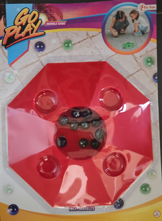 Rood knikkerpotje spel β leuk buitenspeelgoed voor kinderen vanaf 3 jaar