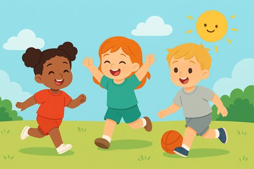 Zomerse kinderkleding set met T-shirt en korte broek in rood, groen en grijs – comfortabele outfit voor jongens en meisjes, ideaal voor warm weer